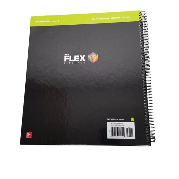 SRA FLEX Literacy Teacher Edition Volume C Secondary System McGraw Hill Spiral - Picture 2 of 11